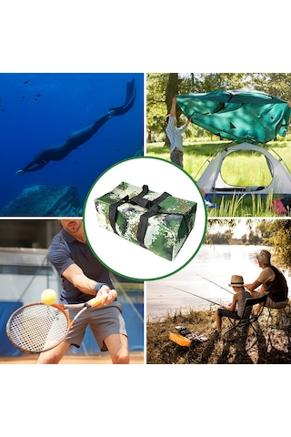 Aubyhe Süper Dayanıklı Nilon Balık Yemi Botu Taşıma Çantası - Siyah Renk, 46x26x16 Cm, 340g