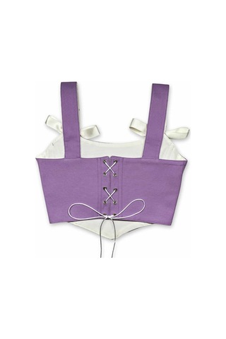 L'aura Corset Lila Rengi Bayan Korse Büstiyer