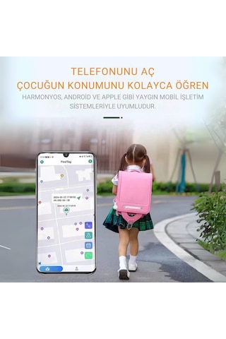 Polham Android Ve İos Apple İphone Uyumlu Kayıp Bulucu Airtag, Çocuklar, Evcil Hayvanlar Ve Eşyalar İçin