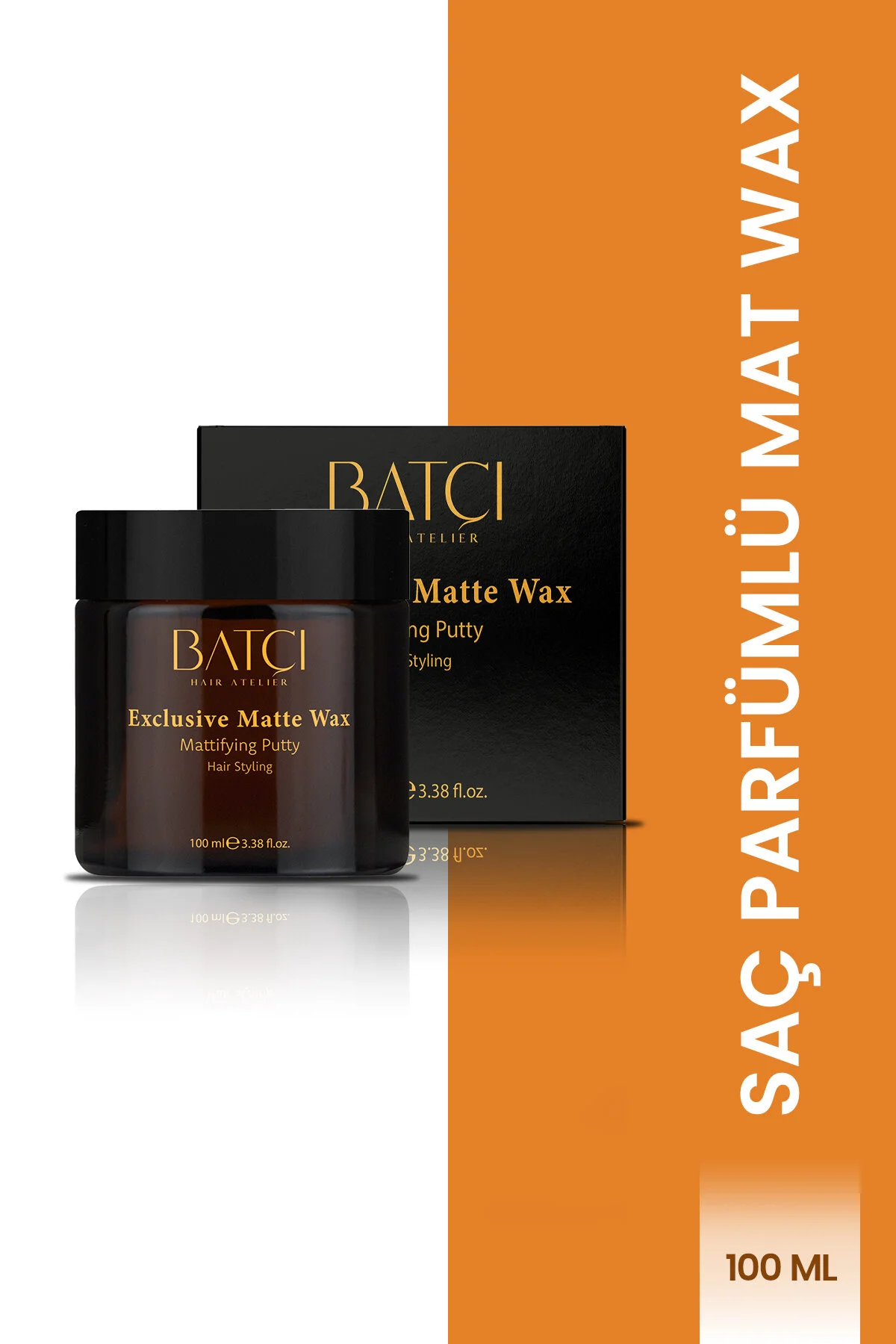 Exclusive Matte Kum Içerikli Yumuşak Sürüm Güçlü Tutucu Mat Wax 100 Ml