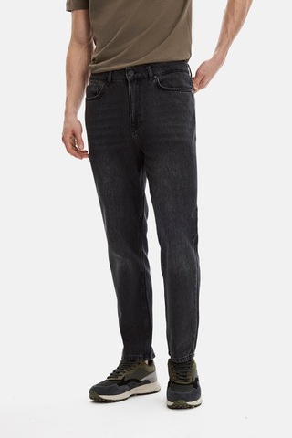 Backandbond Siyah Tapered Fit Denim Pantolon Çok Renkli