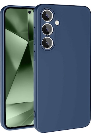 Adige Samsung Galaxy Uyumlu S25 Fe Kılıf Lansman İçi Kadife Silikon