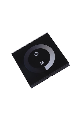 Shineyee Tek Renk Led Işık Şeridi İçin Dokunmatik Panel Parlaklık Regülatörü Beyaz - Dc 12v-24v, 4a, 192w