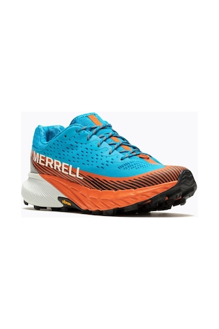 Merrell Agility Peak 5 Trail Erkek Koşu Ayakkabısı - Turkuaz - Turuncu J067755 Turkuaz - Turuncu