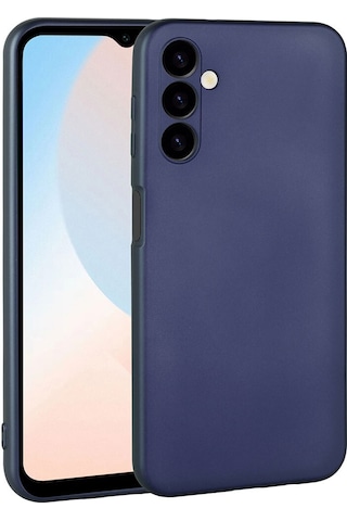 Galaxy Uyumlu A16 Kılıf Premier Silikon Kapak - Siyah Siyah Siyah