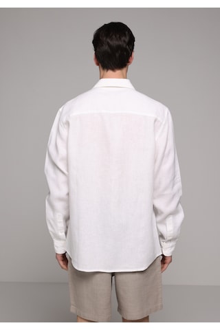 Colin's Colins Regular Fit Shirt Neck Düz Erkek Beyaz Uzun Kol Gömlek Cl1080090 Q1.v1 Wht
