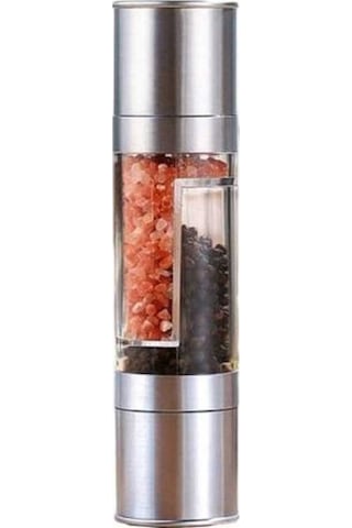 Besthome1 Çift Bölmeli Karabiber Öğütücü, Baharat Şişesi, Mutfak Keyfi Diğer