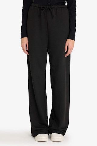 Defacto Straight Fit Siyah Kadın Eşofman Altı D6667ax/bk81 Siyah