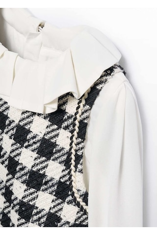 Mayoral Abel&lula Kız Çocuk Pullu Uzun Kol Elbise Siyah