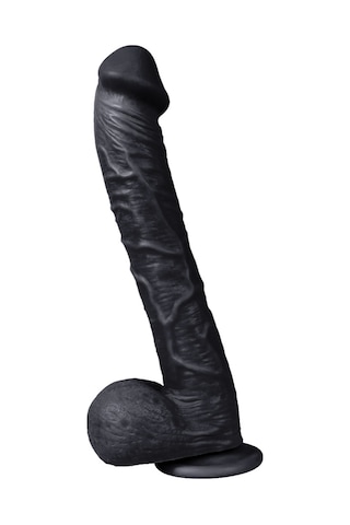 Hızlı Express Zenci Dev Gladyatör 33 CM Realistik Penis Gerçek Görünümlü Dildo
