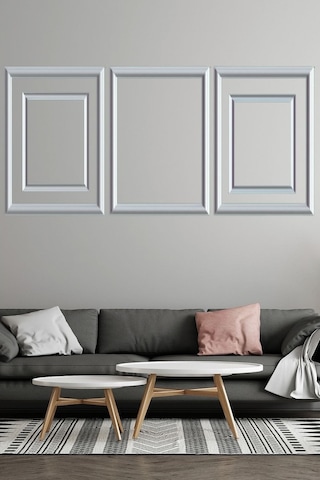 Decozza Dekoratif Boyanabilir 4 Cm Hazır Kesimli Duvar Çıtası