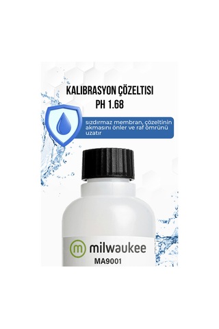 Milwaukee Ma9001 Ph 1.68 Kalibrasyon Solüsyonu 230 Ml