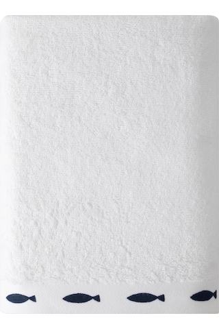 Mudo Home Marın Fısh Yüz Havlusu 50x80 8937388