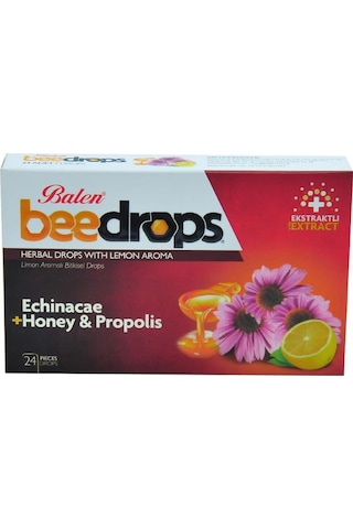Balen Beedrops Limon Aromalı Drops 24 Adet Ekinezya Bal Propolis