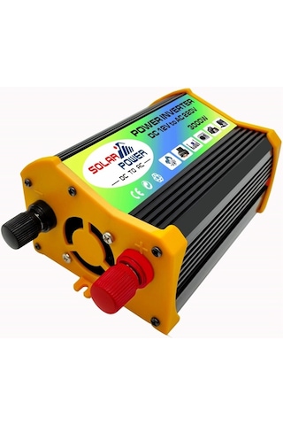 Sones Legend I Nesil Dc12v'den Ac220v 3000w Araç Güç Çeviricisine Siyah