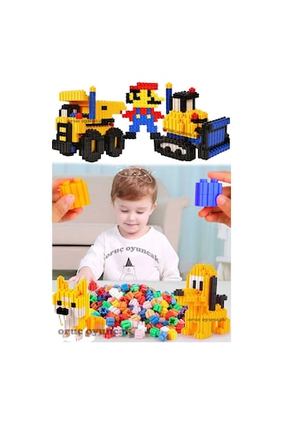 Tiktak Bloklar 500 Parça 6 Renk Eğitici Ve Çıt Çıt Oyuncak