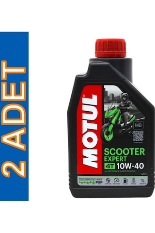 Motul Scooter Expert 10W-40 MB 4T 4 Zamanlı Motorsiklet Yağı 2X1 L