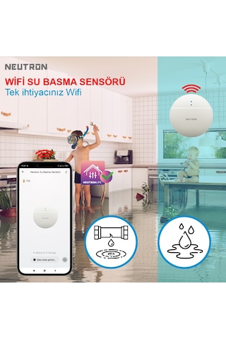 Neutron Wifi Su Basma Sensörü