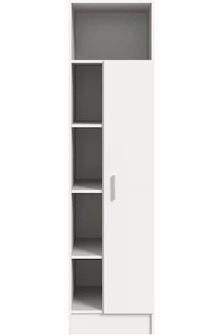 Sava Temizlik Malzeme Dolabı - Çok Amaçlı Dolap - Banyo Dolabı - 60 Cm Beyaz