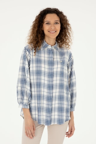 U.S. Polo Assn. Kadın Lacivert Uzun Kollu Tunik Gömlek 50288652-VR033