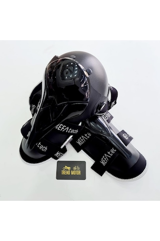 DİZLİK KORUMA MAFSALLI REFLEKTÖRLÜ TAKIM - MOTOSİKLET MEFATECH