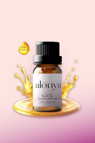 Gül Esansiyel Uçucu Koku Yağı Buhurdanlık Esansı Oda Kokusu Ve Aromaterapi Yağı 10 Ml Gül