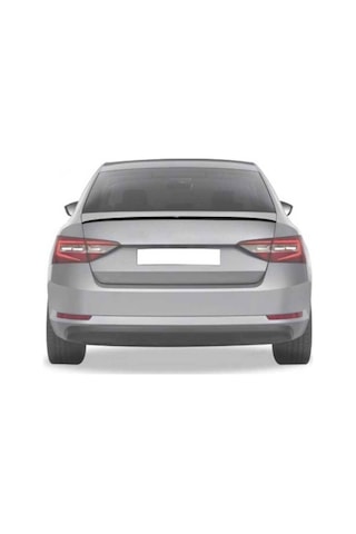 Omsa Line Skoda Superb 3 İle Uyumlu Spoiler Piano Black Abs 2015-2019 Arası