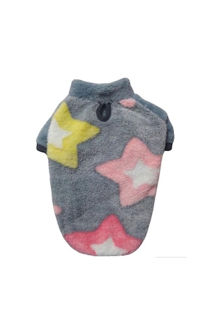 Gedyco Stars Premium Peluş Orta Irk Köpek Sweatshirtü
