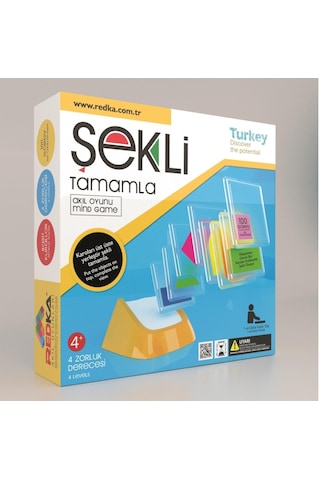 Redka Şekli Tamamla Akıl Oyunu