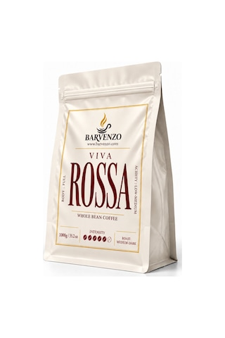 Barvenzo Viva Rossa 1000 G Güçlü Aroma Nitelikli Kahve French Press
