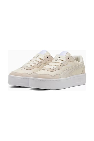 Puma Court Lally Skye Sd Kadın Günlük Sneaker Ayakkabı 40073501 Bej