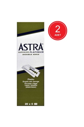 Astra Platinum Jilet 2 x 20'li