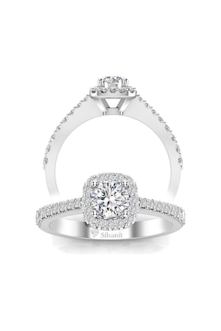 0,65 Karat G Renk Uluslararası Sertifikalı Pırlanta Tektaş Yüzük