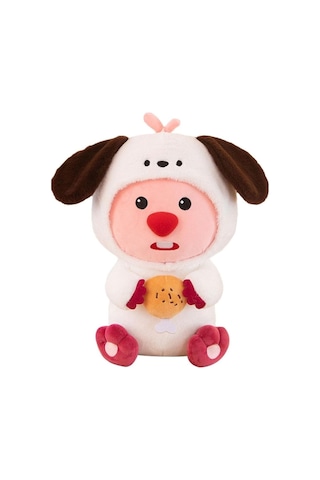Beyaz Köstebek Peluş Oyuncak, Yeni Nesil Yumoş 35cm Sevimli Köstebek Uyku Arkadaşı