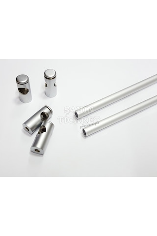 Perde Borusu Perde Çubuğu Ve Başlığı Perde Çubuğu 60 Cm (1 Çift)