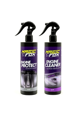 Magicfox Motor Temizleyici Ve Motor Koruyucu Seti 2 X 400 Ml