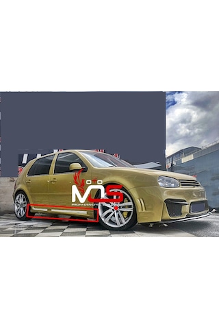 Vw Golf Mk4 R Marşpiyel Sağ Sol Takım Fiberglass Boyasız
