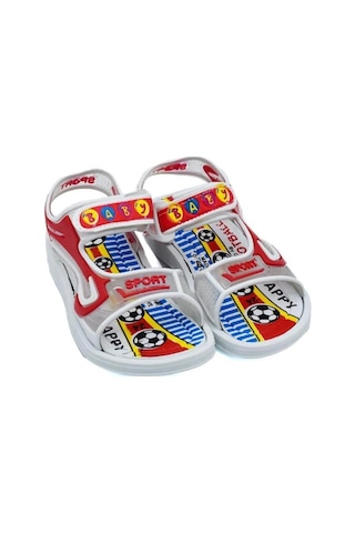 Baby Sport 4900-24 Düdüklü Kız Bebek Sandalet 20-25 Kırmızı
