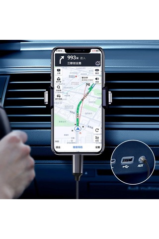 İphone Lightning Aux Araç Dönüştürücü Ses Kablosu 35 Mm Jack Girişli Belirtilmemis