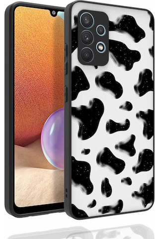 Galaxy A32 4g Kılıf Desenli Kamera Korumalı Parlak Zore Nora Kapak NO2