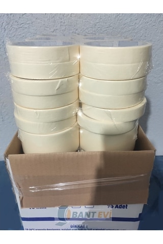 Maskeleme Bandı 96 Adet 18Mm Kağıt Boya Bantı