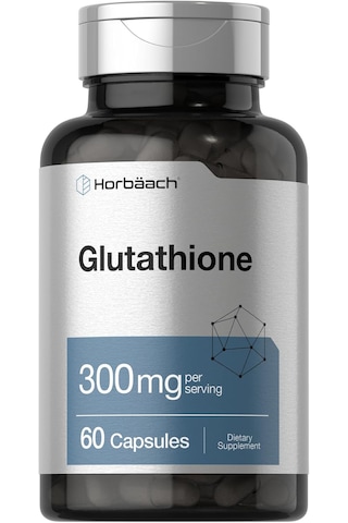 Horbaach Glutathione 300mg Per Serving 60 Capsules Aromasız