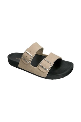 Ceyo BAHAMA-10 Kadın Terlik Ayakkabı 01716Camel