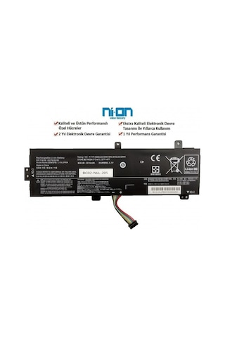 Nion Lenovo İdeapad 310-15ısk Uyumlu Notebook Batarya - Pil