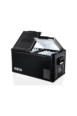 ICECO VL75PROD 12/24Volt 220Volt 75 Litre Çift Bölmeli Outdoor Kompresörlü Oto Buzdolabı/Dondurucu