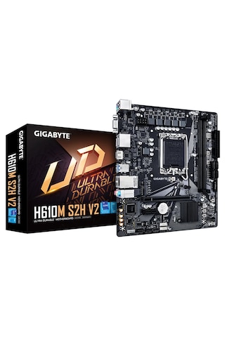 Gigabyte H610M S2H V2 D5 Intel H610 5600 MHz DDR5 Soket 1700 mATX Anakart