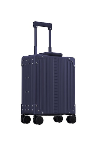 Aleon Lacivert Alüminyum 4 Tekerlekli Iş Arabası 42 Cm,tsa Kilitli Şıklık Bavul & Valiz