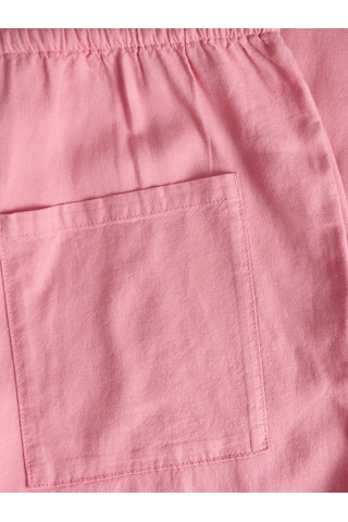Jack & Jones Kadın Keten Karışımlı Pantolon - Breeze - 12269769 Morning Glory