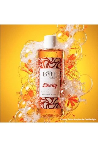 The Bath Factory Liberty Duş Jeli Ve Saç Vücut Spreyi 2'li Set