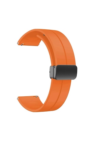 Redmi Watch 5 Active Zore Krd-84 22mm Silikon Kordon - Koyu Turuncu